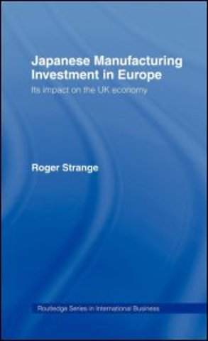 Japanese Manufacturing Investment in Europe