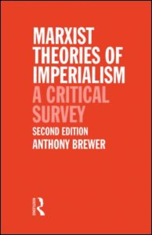 Marxist Theories of Imperialism