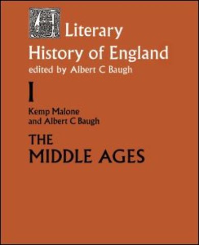 Literary History of England