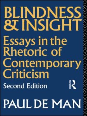 Blindness and Insight