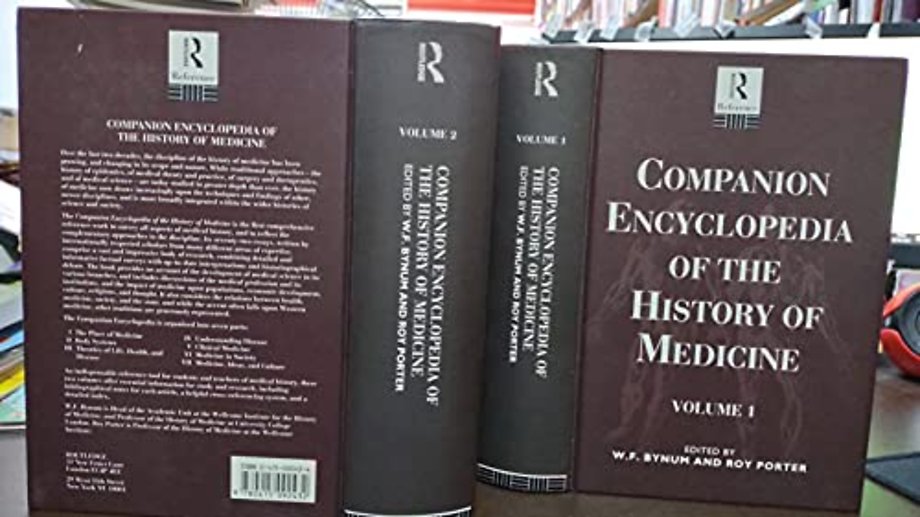 Companion Encyclopedia of the History of Medicine