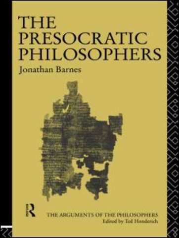 Presocratic Philosophers