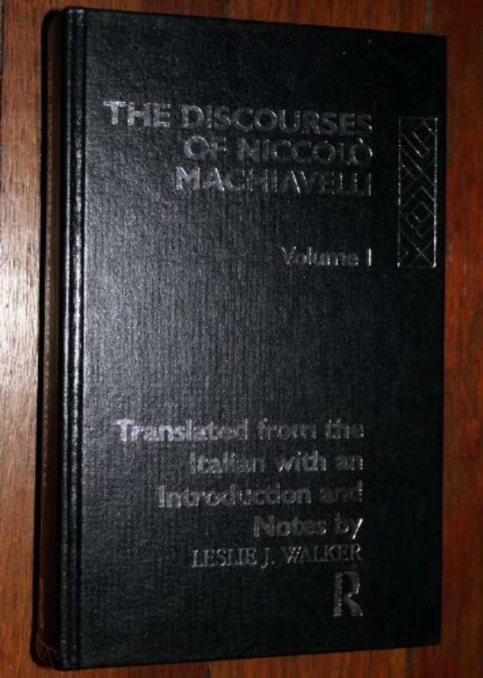 Discourses of Niccolo Machiavelli