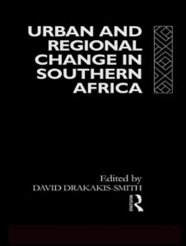 Urban and Regional Change in Southern Africa