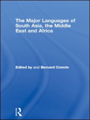 Major Languages of South Asia, the Middle East and Africa