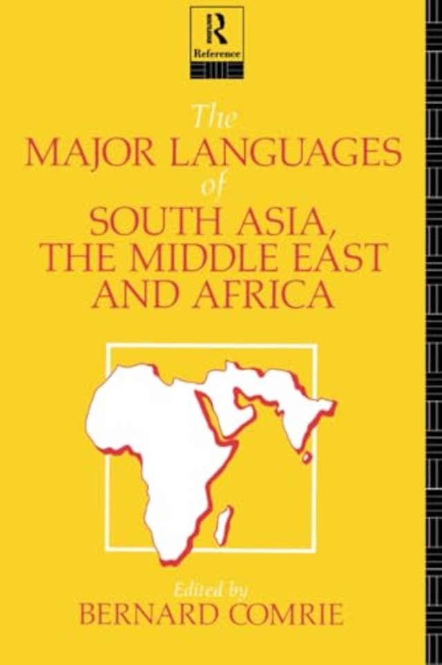 Major Languages of South Asia, the Middle East and Africa