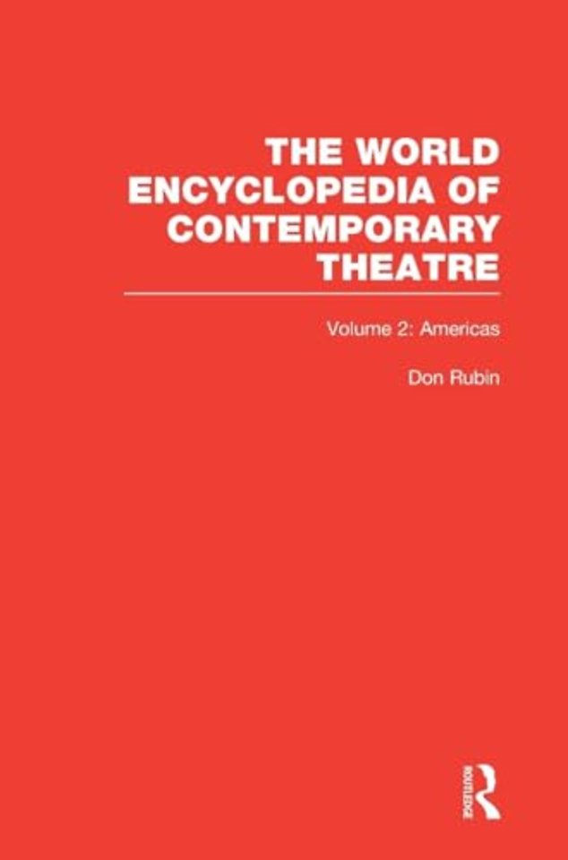 World Encyclopedia of Contemporary Theatre