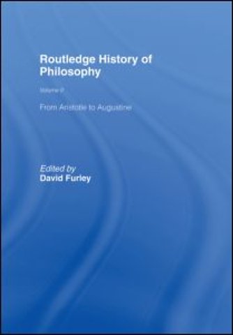 Routledge History of Philosophy Volume II