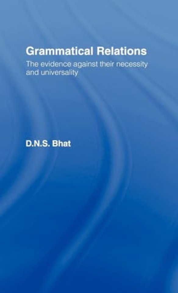 Grammatical Relations