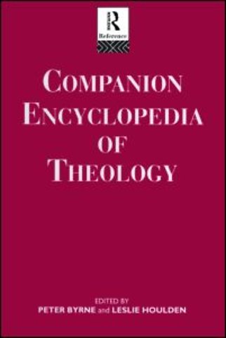 Companion Encyclopedia of Theology