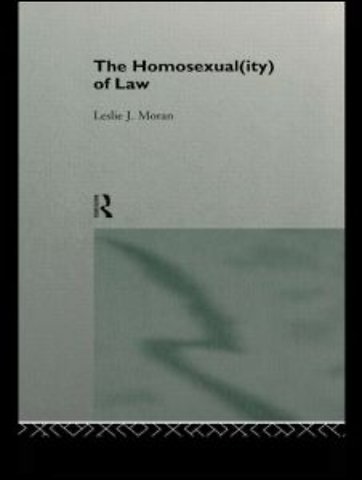 Homosexual(ity) of law
