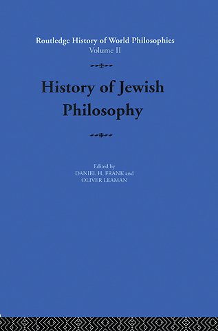 History of Jewish Philosophy