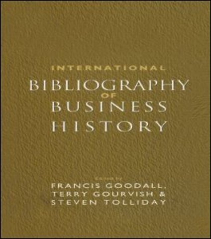 International Bibliography of Business History