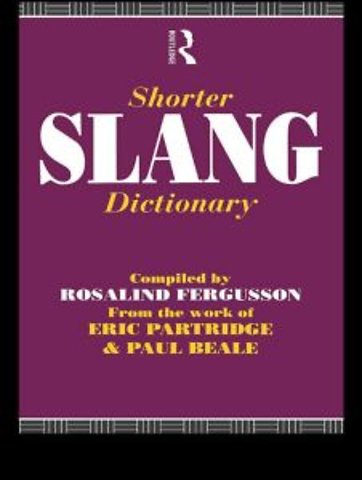 Shorter Slang Dictionary