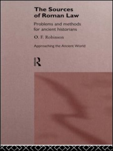 Sources of Roman Law
