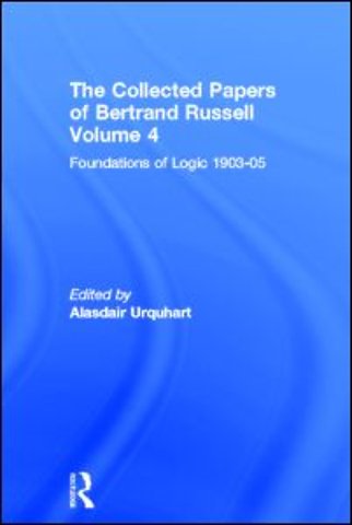 Collected Papers of Bertrand Russell