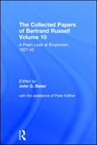 Collected Papers of Bertrand Russell