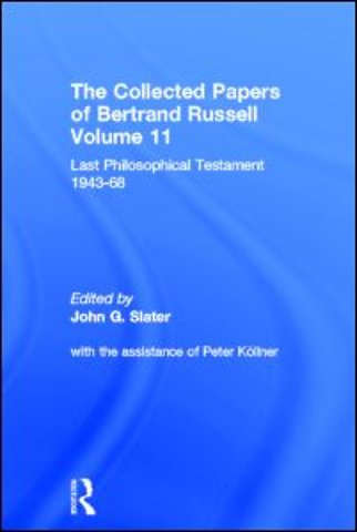 Collected Papers of Bertrand Russell