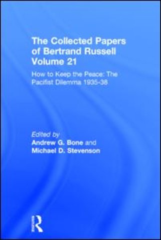 Collected Papers of Bertrand Russell