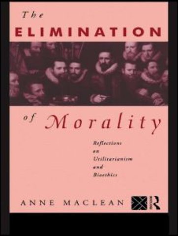 Elimination of Morality