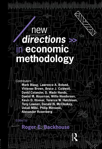 New Directions in Economic Methodology