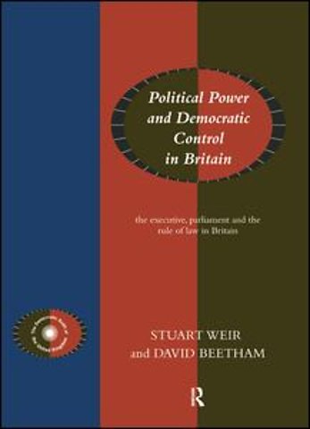 Political Power and Democratic Control in Britain