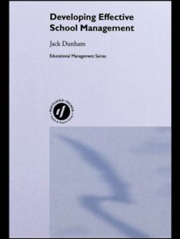 Developing Effective School Management