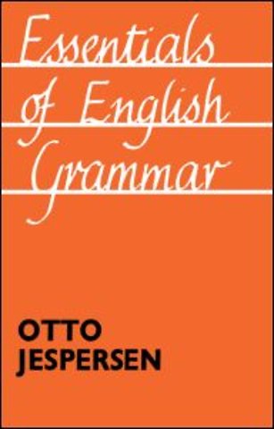 Essentials of English Grammar