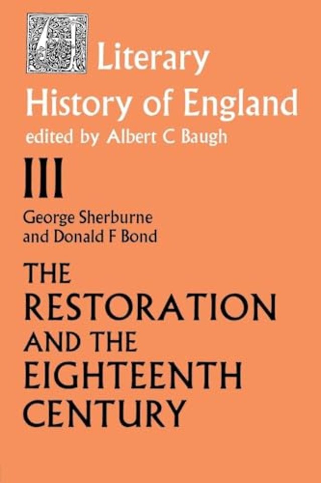 Literary History of England