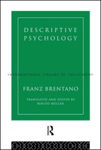Descriptive Psychology