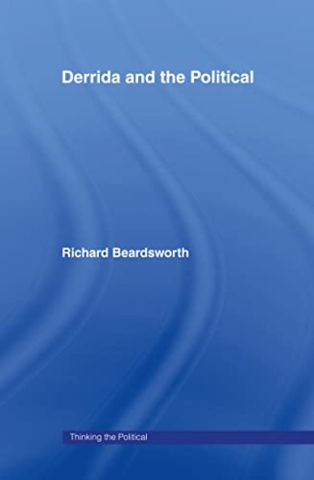 Derrida and the Political