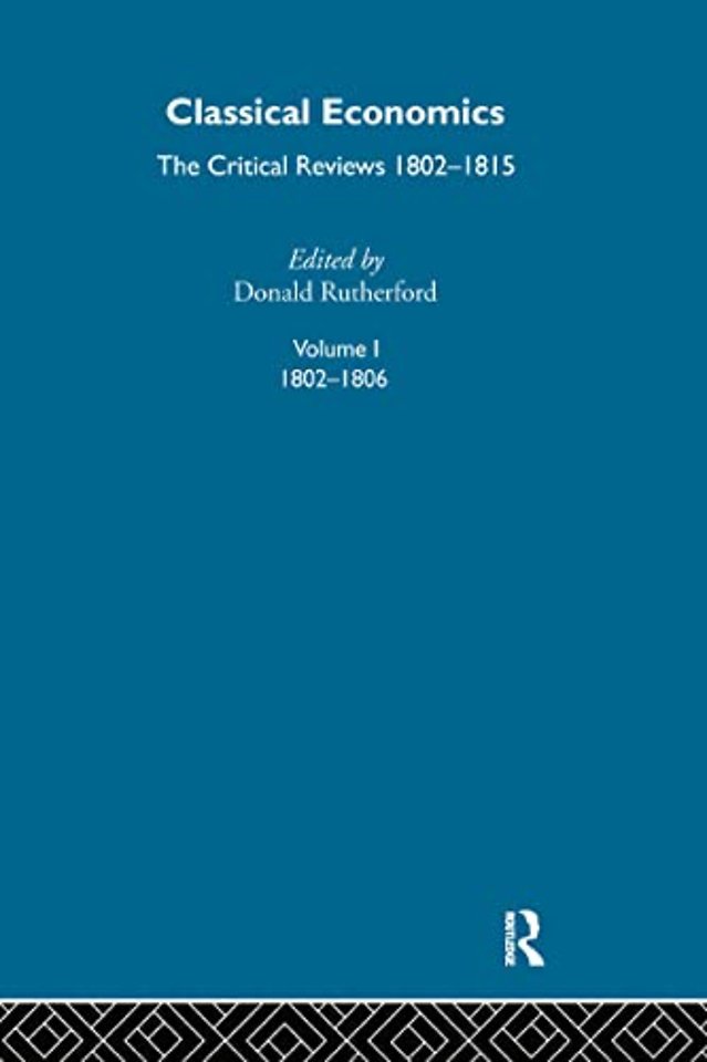 Classical Economics I