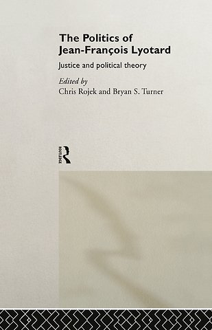 Politics of Jean-Francois Lyotard