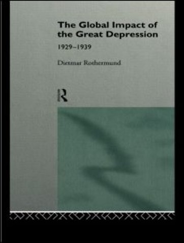Global Impact of the Great Depression 1929-1939