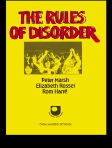 Rules of Disorder