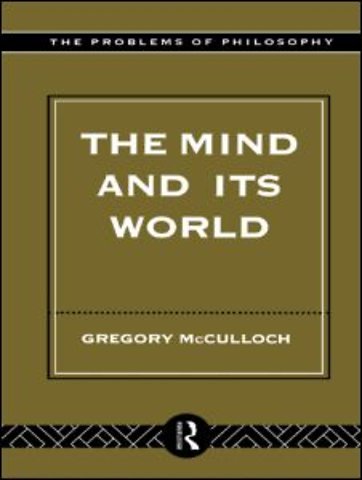 Mind and its World
