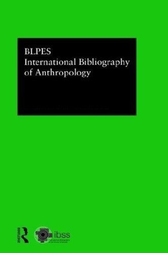 Intl Biblio Anthro 1957 Vol  3