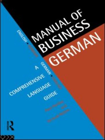 Manual of Business German