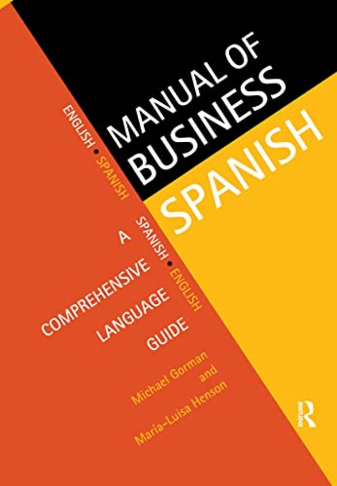 Manual of Business Spanish