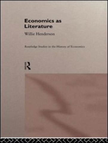 Economics as Literature