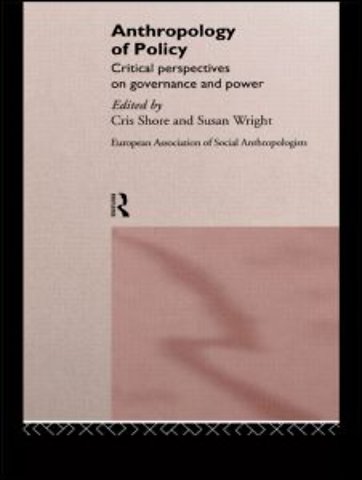 Anthropology of Policy