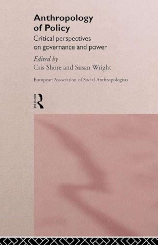 Anthropology of Policy