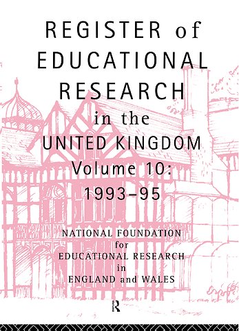 Register of Educational Research in the United Kingdom