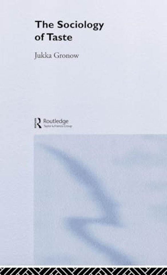 Sociology Of Taste