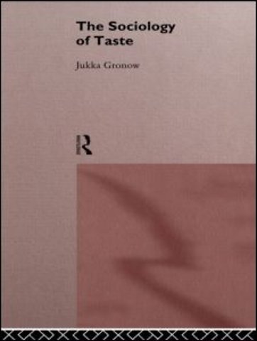 Sociology Of Taste