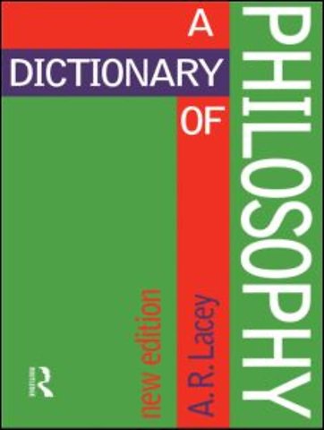 Dictionary of Philosophy