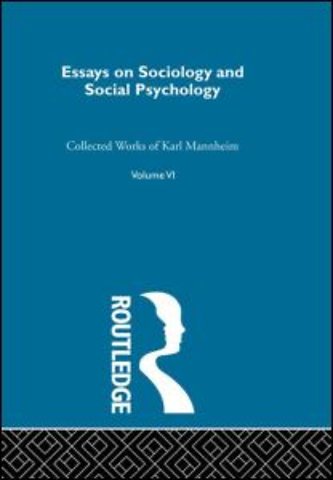 Essays Soc & Social Psych V 6