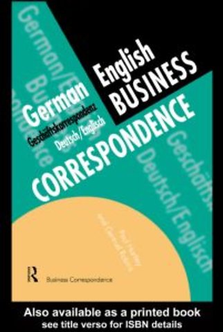 German/English Business Correspondence