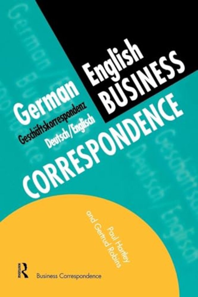 German/English Business Correspondence