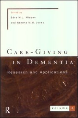 Care-Giving In Dementia 2